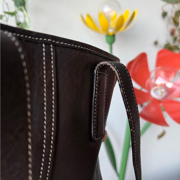 Vintage Coach Brown Hampton Lunch Tote - Picture 11 of 11